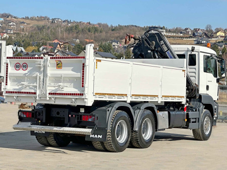 MAN TGS 26.400 *WYWROTKA 5,40m *HIAB 166 ES-3 HIPRO + PILOT * 6x4 *STAN BDB