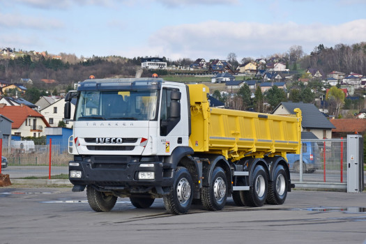 IVECO TRAKKER 410 * Wywrotka 6,00 m + BORDMATIC * 8x4 * STAN BDB