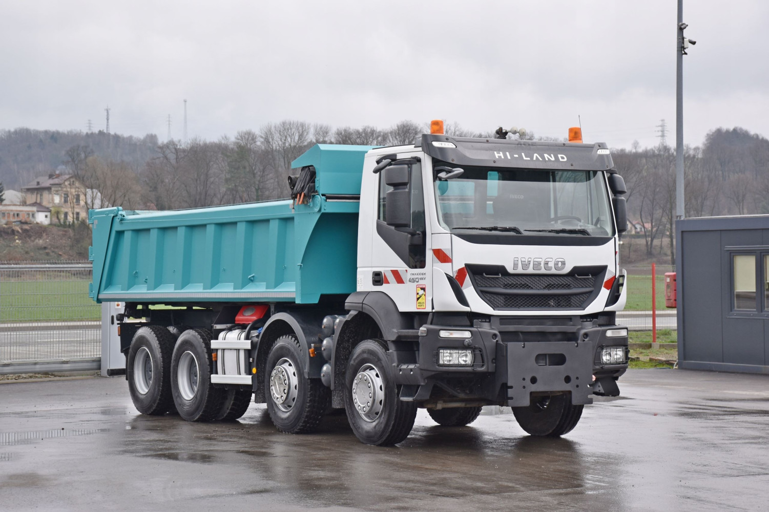 Iveco TRAKKER 450 * WYWROTKA 5,80 m + BORDMATIC / 8x4