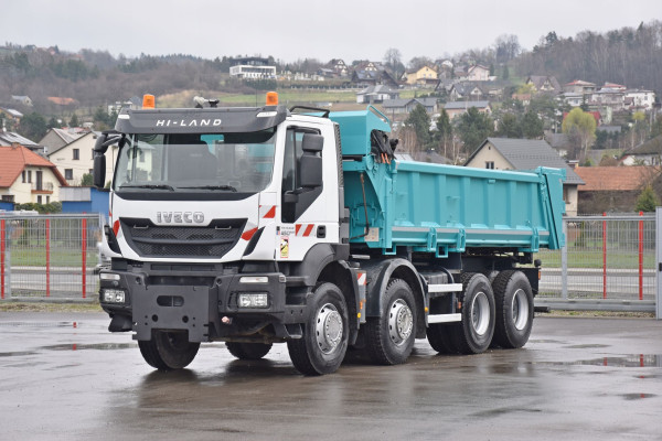 Iveco TRAKKER 450 * WYWROTKA 5,80 m + BORDMATIC / 8x4