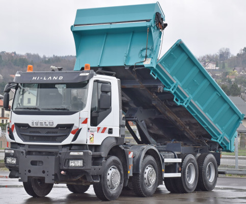 Iveco TRAKKER 450 * WYWROTKA 5,80 m + BORDMATIC / 8x4