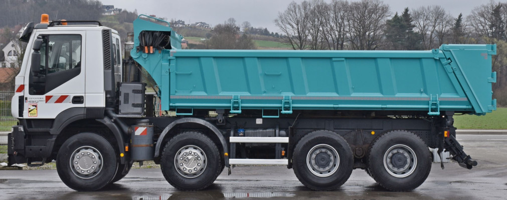 Iveco TRAKKER 450 * WYWROTKA 5,80 m + BORDMATIC / 8x4