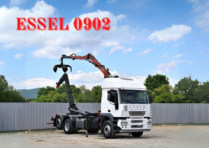 Iveco STRALIS 400 * Hakowiec + ESSEL 9020 * STAN BDB